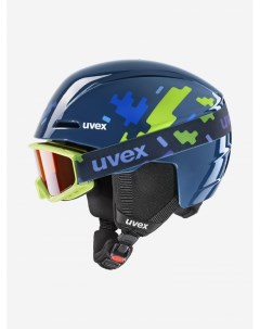 Шлем детский Viti Set Синий Uvex