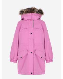 Куртка утепленная для девочек Selja Розовый Lassie