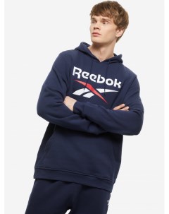 Худи мужская Big Stacked Logo Черный Reebok