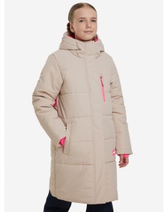 Пальто утепленное для девочек Бежевый Termit