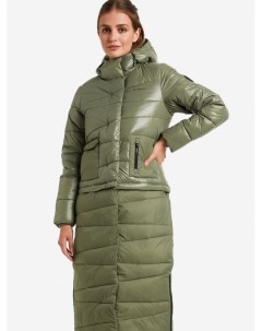 Пальто утепленное женское 2в1 Зеленый Demix