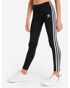 Легинсы для девочек 3 Stripes Черный Adidas