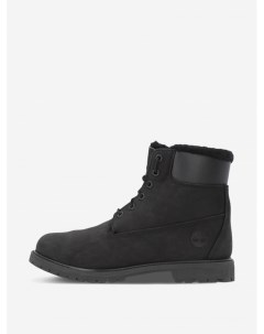 Ботинки утепленные женские 6In Premium Shearling Lined Wp Boot Черный Timberland