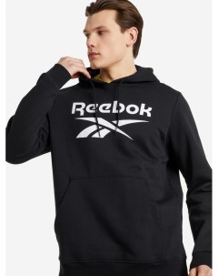 Худи мужская Big Stacked Logo Черный Reebok