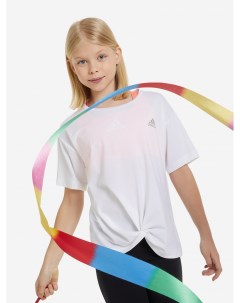 Футболка для девочек Dance T Shirt Белый Adidas