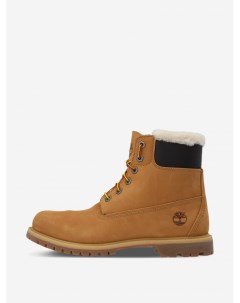 Ботинки утепленные женские 6In Premium Shearling Lined Wp Boot Бежевый Timberland