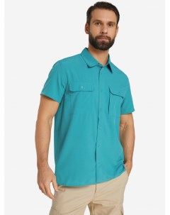 Рубашка с коротким рукавом мужская Голубой Cordillero