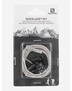 Шнурки Quicklace Kit Серый Salomon