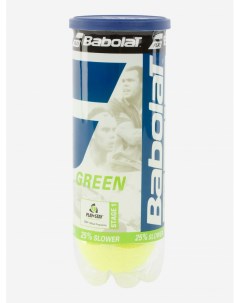 Набор мячей для большого тенниса Green X3 3 шт Желтый Babolat