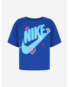 Футболка для девочек Синий Nike