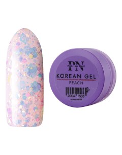 Гель для дизайна Korean Gel Peach 5гр Patrisa nail
