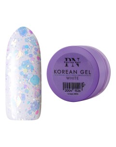 Гель для дизайна Korean Gel White 5гр Patrisa nail