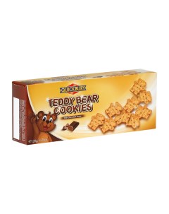 Печенье Teddy Bear с шоколадной крошкой 130 г Quickbury