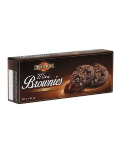 Печенье шоколадное Mini Brownies 125 г Quickbury