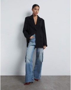 Джинсы Wide Leg Cargo с рваным дизайном Gloria jeans