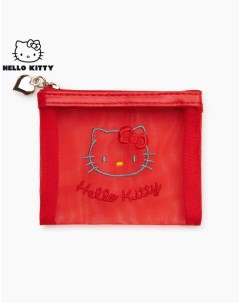 Красный кошелёк с вышивкой Hello Kitty Gloria jeans