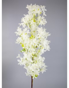 Ветка цветущая декоративная 100 см белый Азалия