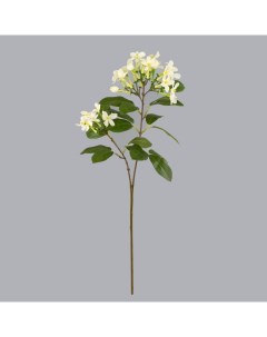 Ветка цветущая декоративная 74 см белый Азалия