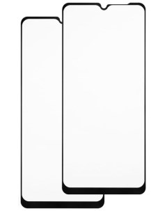 Защитное стекло УТ000028441 для Samsung Galaxy A32 4G tempered glass FULL GLUE чёрная рамка 2 шт Red line