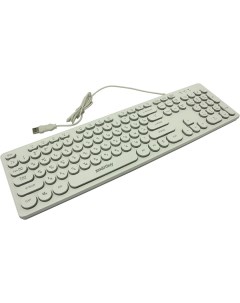 Клавиатура ONE 328 SBK 328U W с подсветкой USB белая Smartbuy