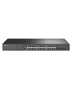 Коммутатор управляемый SG3428X M2 JetStream L2 24x2 5 Гбит с 4xSFP 10 Гбит с Tp-link