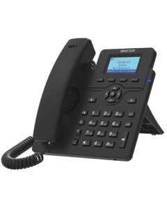 Телефон VoiceIP C60U 2xEthernet 10 100 LCD 132x64 2 аккаунта SIP 5 ти сторонняя конференция БП Dinstar