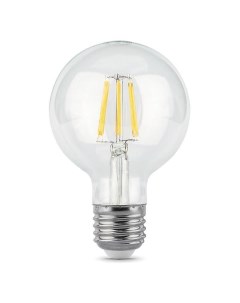 Лампа Gauss Filament G95 6W 630lm 2700К Е27 LED 1 20 Filament G95 6W 630lm 2700К Е27 LED 1 20