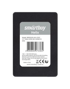 SSD накопитель Smartbuy Helix 240GB TLC SATA3 SBSSD240 HLX 25S3 Helix 240GB TLC SATA3 SBSSD240 HLX 2