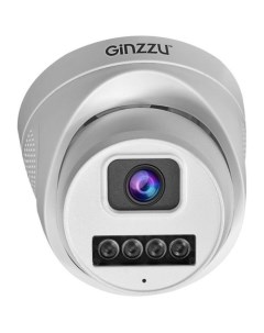 Камера видеонаблюдения IP HID 4301A 1440p 3 6 мм белый Ginzzu