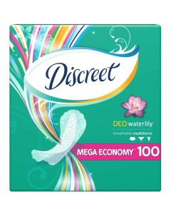 Прокладки ежедневные Deo Water Lily Multiform 100 шт Discreet