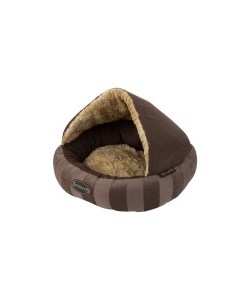 TRAMPS Лежак для кошек с крышей Aristocat Dome Bed коричневый 45х45х30см Великобритания Scruffs