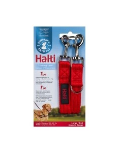 Поводок перестежка для собак HALTI Training Lead красный 200х2 5см 14340A Coa