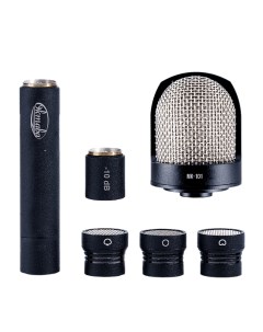 Студийные микрофоны МК 012 10 стереопара черный в картон упак Октава