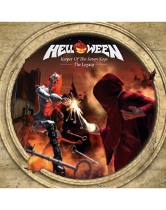Металл Helloween Keeper Of The Seven Keys The Legacy 180 Gram Red Orange White Marbled Vinyl 2LP Atomic fire