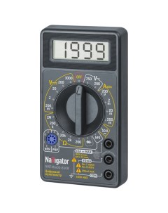 Мультиметр 6LR61 цифровой 6 функций индикатр Navigator