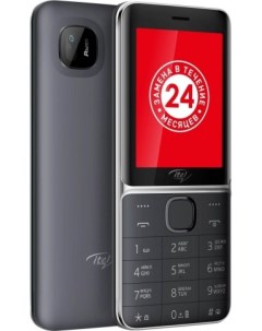 Мобильный телефон IT5626 2 8 320x240 TN BT 1xCam 3 Sim 2500mAh micro USB черный Itel
