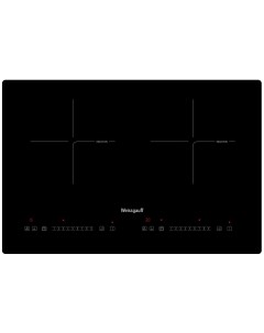 Индукционная варочная панель HI 412 H 2 конфорки черная 427772 Weissgauff
