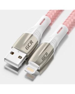 Кабель Lightning 8 pin USB MFi 1 7м розовый MERCEDES GCR IP14 GCR 52009 Greenconnect