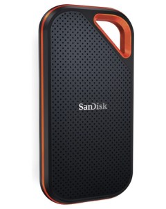 Внешний твердотельный накопитель SSD 2Tb Extreme PRO Portable SSD V2 USB 3 2 Type C черный SDSSDE81  Sandisk