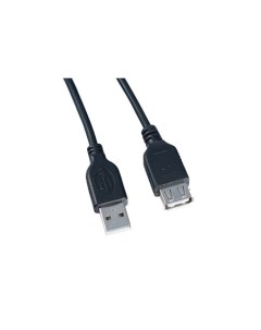 Переходник адаптер USB 2 0 Af USB 2 0 Am 5м черный USB U4505 Perfeo