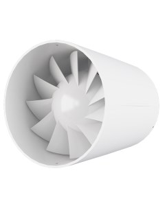 Вентилятор канальный осевой Блюз d125 мм белый Нашвент