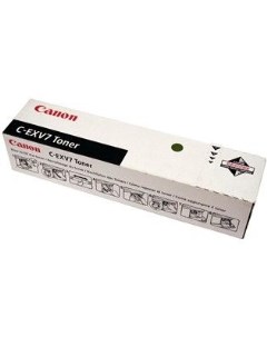 Картридж для лазерного принтера C EXV7 черный оригинальный Canon
