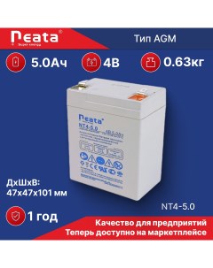 Аккумуляторная батарея NT 4 5 0 Neata