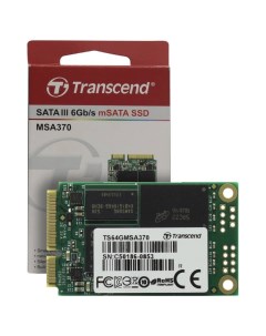 SSD накопитель TS64GMSA370 mSATA TS64GMSA370 Transcend