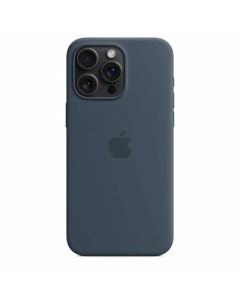 Чехол iPhone 15 Pro Max Silicone Case with MagSafe Storm Blue MT1P3 Apple