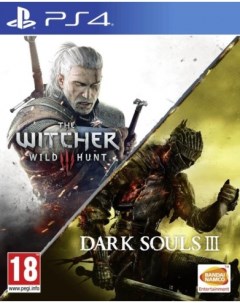 Игра Witcher3 Wild Hunt Dark Souls 3 для PlayStation 4 Cd projekt red