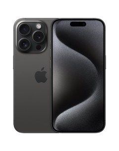 Смартфон iPhone 15 Pro 256 Гб nano SIM eSIM Black Titanium Apple