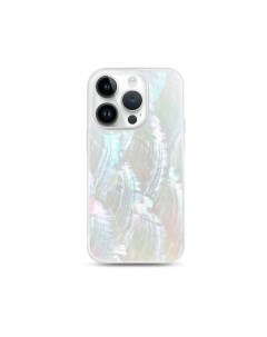 Чехол для IPhone 15pro Seashell 15pro белый Kzdoo