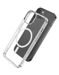 Силиконовый чехол Magnetic series airbag для iPhone 15 Plus про Hoco