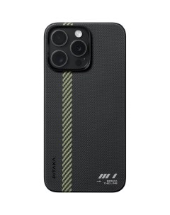 Чехол Fusion Weaving MagEZ Case 5 для iPhone 15 Pro Max кевлар KI1501BTLM Pitaka